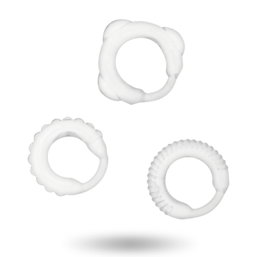Kit di Anelli Fallici in Silicone per Erezioni Più Vigorose e Durature